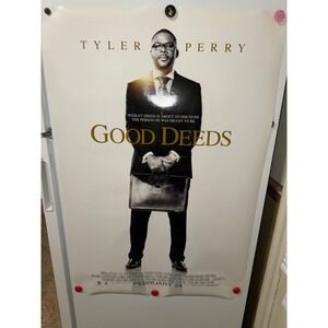 Tyler Perry's Good Deeds Original Double Sided Movie‎ Poster 40x27"